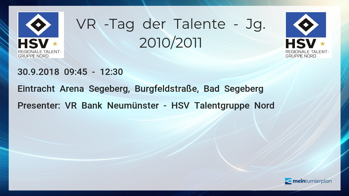 Vr Tag Der Talente Jg 2010 2011 Meinturnierplan De