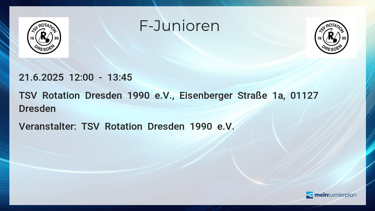 FJunioren MeinTurnierplan.de